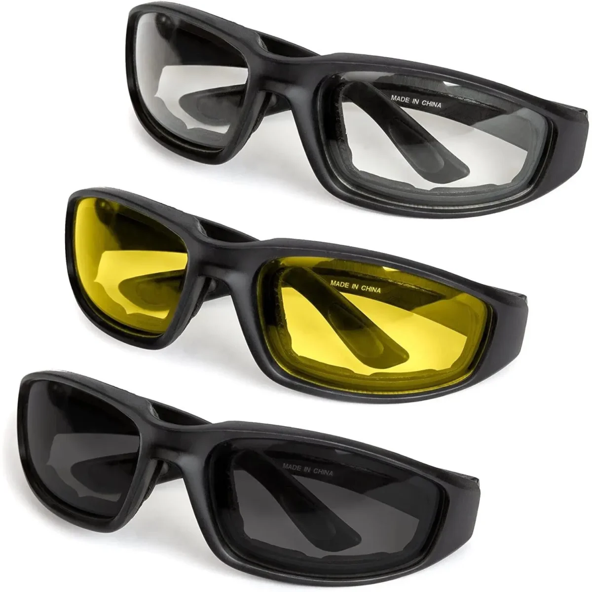 Outdoor UV Protection Goggles Padded Goggles Anti-UV Unisex Sports Sunglasses Eyewear Motorcycle Riding Glasses for Adventurers - Image 1