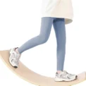 2-12Y Solid Color Kid Leggings Girl Thin Tights Casual Sweatpants Kids Dance Yoga Pants Outdoor Sport Running Skinny Trousers - - Image 4