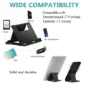Cadaget Accessories Flexible Foldable Cell Phone Tablet Desk Stand Holder Smartphone Mobile Phone Bracket for Mobilephone Stand - Image 4