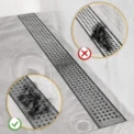 5~100m Cutable Shower Drain Hair Catcher Self-Adhesive Floor Drain Stickers Disposable Mesh Sink Strainer Filter Fo - Image 4