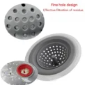 Anti-clogging Floor Drain Sink Filter Floor Drain Kitchen Sink Residue Filter Net Household Daily Sewer Sink sink strainer - Image 3