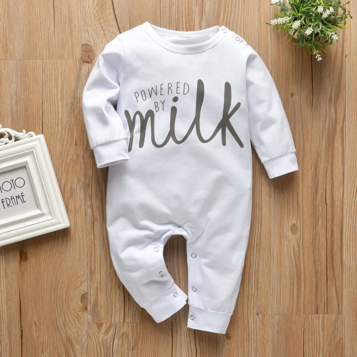 New Fashion Newborn Toddler Infant Baby Boys Romper Clothes Letters Printed Long Sleeve Jumpsuit Playsuit Clothing - Image 2