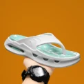 Stylish Mens EVA Sandals Summer Soft Thick Sole Flip Flops Non-Slip Man Beach Slippers Outdoor Sports Half Drag Quick Dry Slides - Image 4