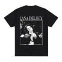 Singer Lana Del Rey Print T Shirt Men Women Fashion Hip Hop Streetwear Harajuku Short Sleeve Plus Size T Shirt Unisex - Image 4