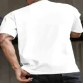Summer New Fashion 3D Printed Men's T-shirt Casual Crew Neck Short Sleeve Letter Pattern Comfortable Breathable Sweatshirt - Image 3