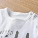 New Fashion Newborn Toddler Infant Baby Boys Romper Clothes Letters Printed Long Sleeve Jumpsuit Playsuit Clothing - Image 3