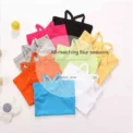 Hot Summer Cotton Girls Vest Sleeveless Solid Color T-shirts Tees Kids Children Tops Baby Girl Casual Clothes Tshirt 2-12 Years - Image 3