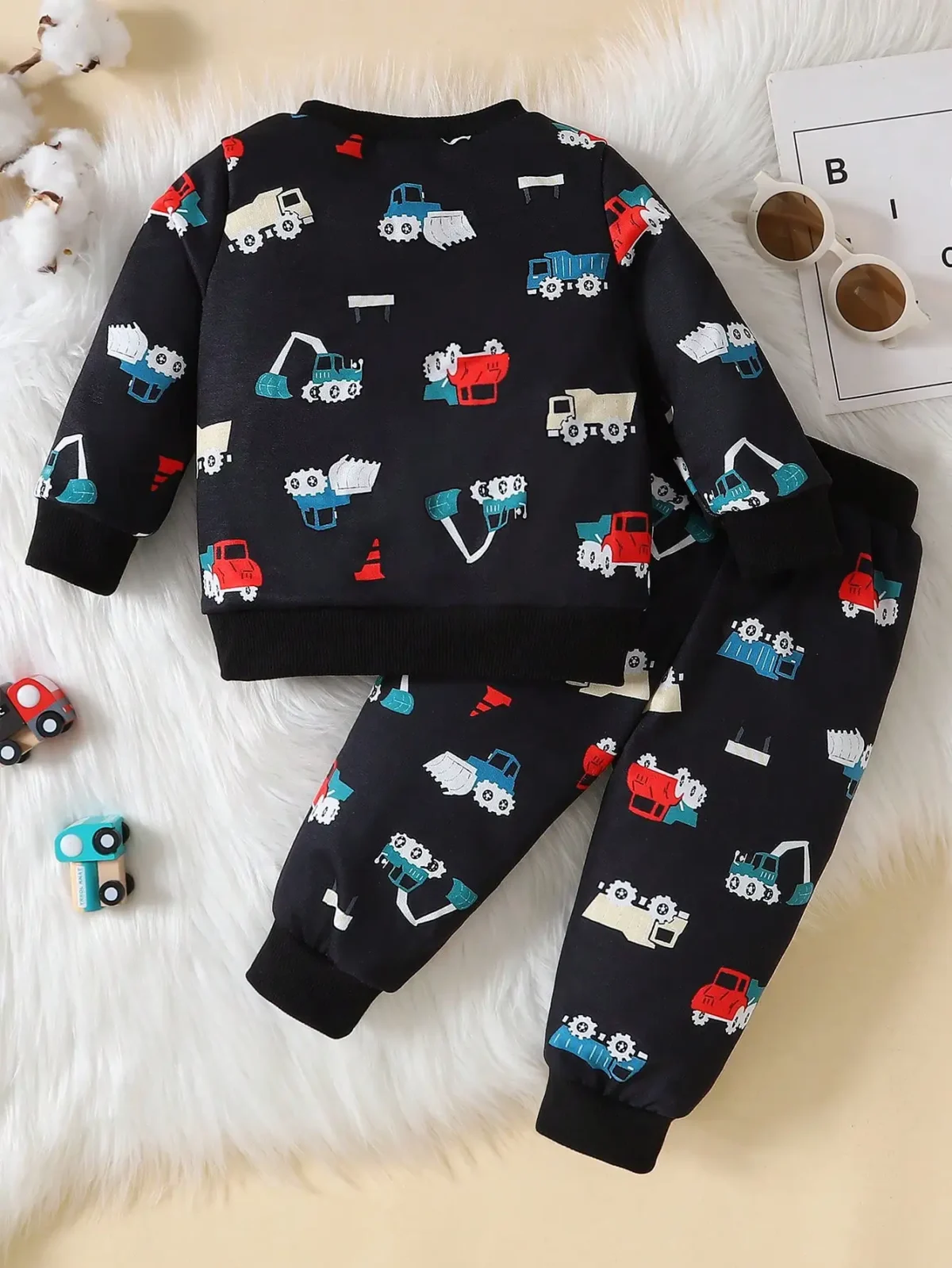 Baby autumn soft, comfortable and breathable cartoon suit - Image 2