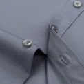 Four seasons new long sleeve men's solid color shirt business formal social casual senior non-ironing professional anti-wrinkle - Image 5