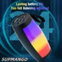 S12 Wireless Bluetooth Speakers Powerful Portable Sound Box Subwoofer Car Audio Bass MP3 Player Sound System LED Lights - Image 4