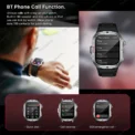 New For Xiaomi Military Smart Watch Men Waterproof Outdoor Sports Fitness Tracker Health Monitor 2.19" BT Call Smartwatch - Image 2