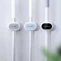 Wall Mounted Mop Broom Holder Household Adhesive Storage Rack Mop Rack Broom Hanger Home Kitchen Bathroom Organizer - Image 4