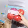 60/10PCS Reusable Zipper Bag Stand Up Zip Freezer Bags Refrigerator Vegetable Fruit Sealing Containers Leakproof Storage Pouch - Image 2