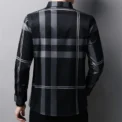New Men's Casual and Fashionable Long Sleeved Shirt with Printed Anti Wrinkle Business Shirt - Image 5