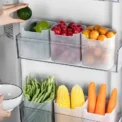 1/5PCS Refrigerator Storage Boxes Food Fresh Organizer Cold Storage Crisper Fruit Spice Food Container Boxes Home Kitchen Boxes - Image 2