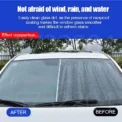 Car Glass Anti-rain Water Spray Repellent Nano Coating Hydrophobic Waterproof Agent Oil Film Removing Auto Glass Film Agent - Image 2