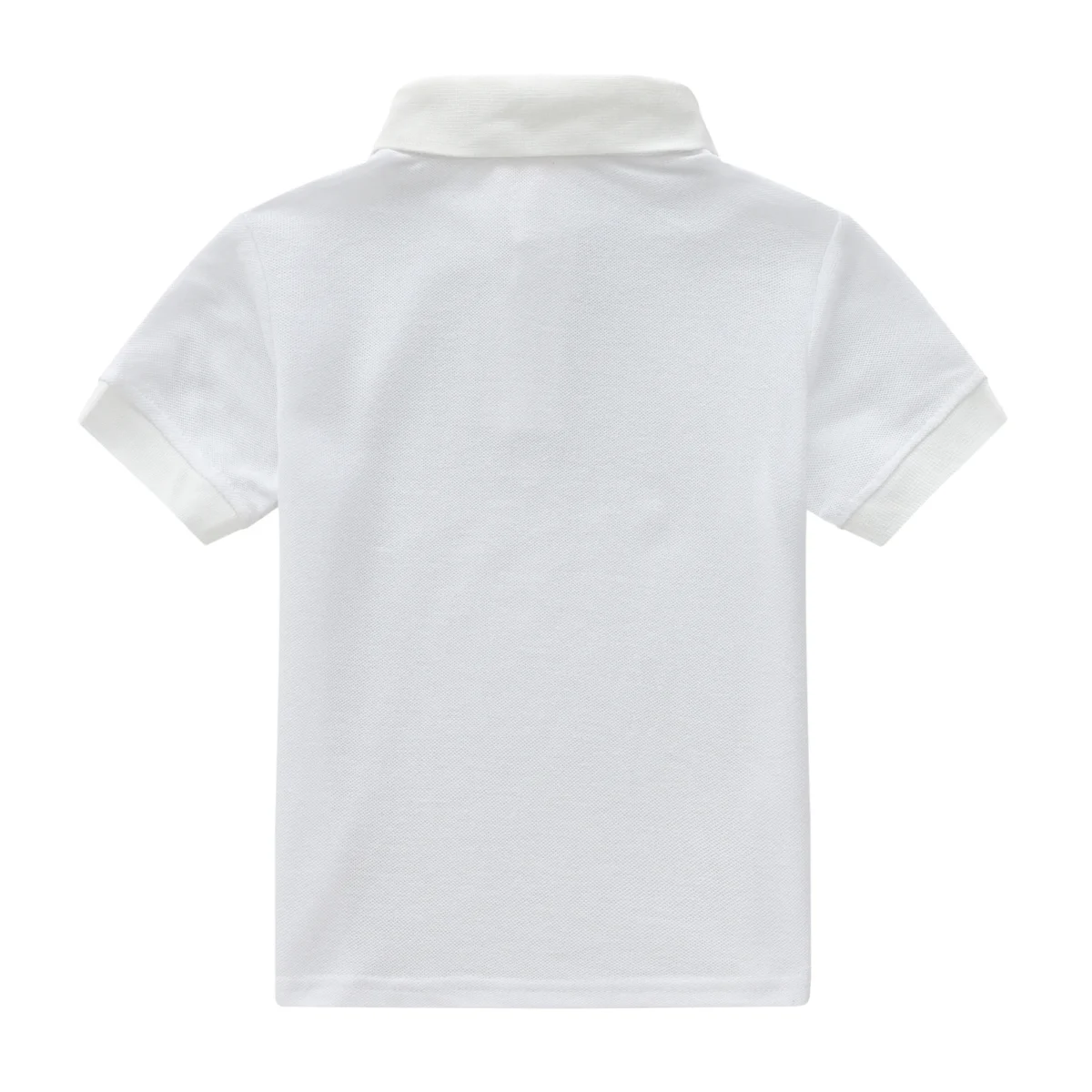 Boys Casual Classic Design Slightly Stretch POLO, Kids Clothes For Spring Summer Indoor Outdoor - Image 2