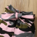 0-18 Months Newborn Baby Girl Clothes Set Infant Girl Long Sleeve Bodysuit + Camouflage Pants + Headband Cotton Clothing Suit - - Image 5