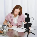 Smartphone Vlogging Kit With Tripod Phone Holder Mini Microphone LED Fill Light Starter For TikTok Live Stream Video YouTube - Image 5