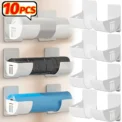 2/10PCS Trash Bags Holders Wall Mounted Fridge Cabinet Side Storage Shelf Kitchen Plastic Bag Cling Film Adjustable Hanging Rack