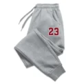 Men's  Printed Sports Pants Warm Running Outdoor Straight Leg Casual Trousers Autumn Winter New Fashion Men's Wear - Image 5