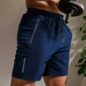 UETEEY Summer Shorts Men Gym Sport Running Squat Fitness Workout Man Short Pants Breathable Quick-drying Drawstring Mens Shorts - Image 5