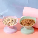 Pet Food Bowl High Bottom Tilt Neck Protector Antichoking Dog and Cat Water Bowl Antidumping Cat Drinking Feeding Supplies - Image 4