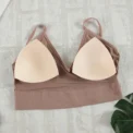 2Pcs Bra Set Underwear Set Women Panties Sexy G-String Seamless Bralette Female Lingerie Soft Tank Crop Top - Image 5