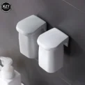 Creative New Magnetic Suction Mouthwash Cup Wall-mounted Toothbrush Rack Brushing Cup Home Bathroom Supplies - Image 5