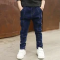 4-11 Years Boys Clothes Slim Straight Jeans Classic Bottoms Children Denim Clothing Pants Kids Baby Boy Casual Trousers
