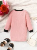 Baby spring and autumn fashion elegant temperament comfortable breathable dress - Image 2
