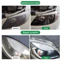 Car Headlight Restoration Polishing Kits Headlamp Scratch Remover Repair Cleaning Paste Remove Oxidation Headlight Polish Liquid - Image 5