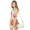 Casual Women Summer Beach Dress 2025 Femme Sexy Chiffon Florals Print Short Boho Dresses White Party Dress - Image 3