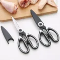 Multi Functional Stainless Steel Household Kitchen Scissors For Cutting Vegetables, Chicken Bones, Fish, And Other Tools - Image 3