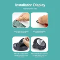 l Car Phone Holder 360 Degree Rotation With Parking Number Plate Phone Stand Mount Stick Dashboard Phone Bracket - Image 4