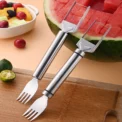 Stainless Steel Windmill Watermelon Cutter Artifact Salad Fruit Slicer Cutter Tool Watermelon Digger Kitchen Accessories Gadgets - Image 2
