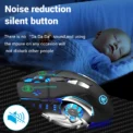 Rechargeable Wireless Mouse Gaming Computer Silent Bluetooth Mouse USB Mechanical E-Sports Backlight PC Gamer Mouse For Computer - Image 5