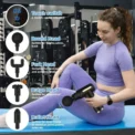 Mini Fascia Gun Sports Professional Wireless Massage Gun Muscle Relaxation Massage Equipment Fascia Gun Full Body Massager - Image 5