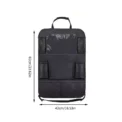 Car Seat Organizer Multifunctional Oxford Fabric Car Back Multi Pocket Storage Bag with Tablet Holder Protector for Kids - Image 6