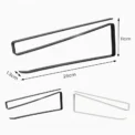 Creative Perforation-free Hanging Storage Rack Kitchen Paper Towel Rack Cabinet Paper Rack Plastic Wrap Spread Layout Rack - Image 5