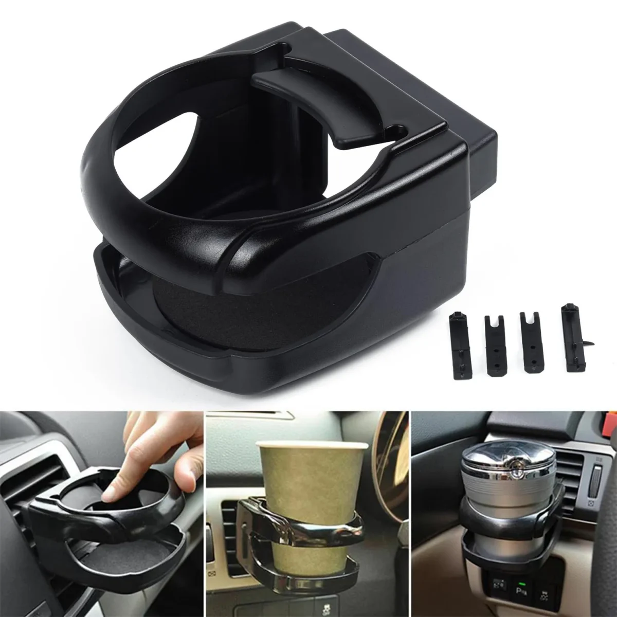 Car Truck Drink Water Cup Bottle Car Outlet Air Vent Mount Drink Cup Water Bottle Can Holder Rack Hanging Mount Cup Holder - Image 1