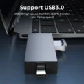 Elough 7 In 1 Multifunction Usb 3.0 Card Reader Micro TF SD Card Memory Reader USB Flash Drive Type C Card Adapter OTG - Image 3