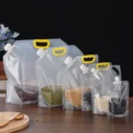 Household Food Grade Large Diameter Sealed Bag Spout Bag Kitchen Supplies Grain Storage Bag Food Packaging Kitchen Accessories - Image 4