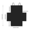 Waterproof 600D Oxford Cloth Dog Car Seat Cover Pet Travel Dog Carrier Car Trunk Mat SUV Cargo Liner For Dogs - Image 2