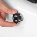 4/1Pcs Sink Overflow Ring Cover Replacement Bathroom Basin Trim Bath Round Plastic Sink Overflow Hole Covers Kitchen Accessories - Image 2