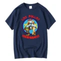 LOS POLLOS Hermanos Funny Printed T-Shirt Men Fashion Casual Short Sleeves Summer Cotton Breathable Tshirt Chicken Brothers Tees - Image 4