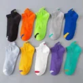 Bright Color Ankle No Show Socks Men Breathable Street Fashion Sport Deodorant Invisible Travel Running Socks - - Image 4