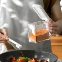 Multifunctional Stackable Kitchen Seasoning Container, Push-on Lid with Visible Sealing Lid Thickened Seasoning Container - - Image 2