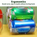 Kitchen Storage Cans, Soda Cans, Storage Cans, Refrigerator Freezer Organizers, Can Dispensers, Kitchen Accessories - Image 6