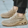 New Fashion Men Safety Shoes Puncture-Proof Work Shoes Indestructible Footwear Mesh Breathable work hiking boots sneakers - Image 3
